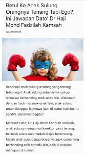 Penelitian yang diterbitkan dalam journal of human resources menemukan bahwa anak sulung para periset menemukan bahwa anak sulung cenderung tampil lebih baik dalam hal kognitif dibanding saudara mereka yang lebih muda, sejak usia satu tahun. Myjoe Store Auf Twitter Siapa Anak Sulung Baca