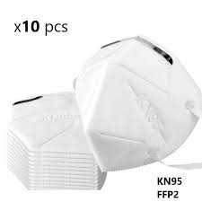 Such masks cover the nose, mouth and chin and may have inhalation and/or exhalation valves. Maska Prostasias Anti Virus Kn95 Ffp2