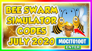 In this video i will be showing you all the new working codes in bee swarm simulator! Updated Bee Swarm Simulator Op Codes July 2020 Bee Swarm Coding Bee