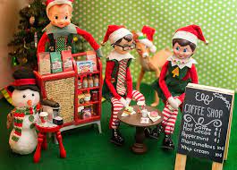 Elf Coffee Shop Hot Cocoa Stand Elf Elf On The Shelf Hot Cocoa Stand