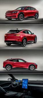 Ford Mustang Mach E Uncovered As All Electric Suv Ford Mustang Ford Suv Mustang