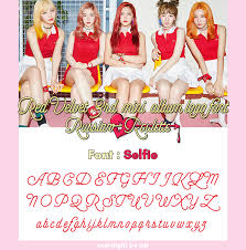 It was released on september 7, 2016 by sm entertainment. Red Velvet Russian Roulette Font By Hyukhee05 On Deviantart