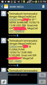 Penutupan kartu kredit bank mega anda tentu akan ditolak jika anda memiliki banyak tunggakan atau tagihan yang belum dibayar. Bank Mega Mengecewakan Kompasiana Com