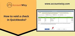 And, the checks once voided need to be recorded in the quickbooks. How To Void A Check In Quickbooks Accountwizy Com