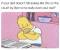 Underpants Homer Simpson Couch