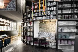 Vibrant Bangkok Streets Inspire Venue Fit Out For Long Chim Melbourne Hospitality Design Cafe Bar Design Melbourne