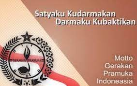 Ambalan), di samping wajib menggunakan motto gerakan pramuka. Motto Gerakan Pramuka Indonesia Fungsi Dan Manfaatnya Bagi Anggota Pramuka