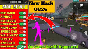 Free Fire Auto Headshot Hack Aim Bot Teleport Free Fire New Hack Vip Mod Apk Ob24 Youtube