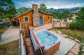 Entire Home Apt In Estes Park United States Soothe Your Soul In A Hot Tub Above Downtown While St In 2020 Colorado Getaway Colorado Cabins Estes Park Colorado Cabins