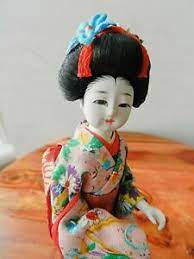 Japanese geisha dolls made in japan. Beautiful Vintage Antique Japanese Geisha Doll From 1950s 60s Made In Japan Ebay