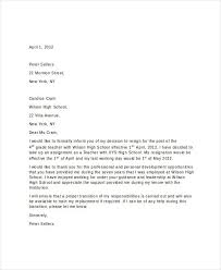 Incredible Shortest Resignation Letter Resignation Letter