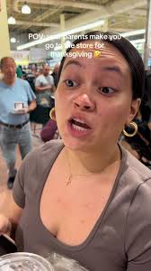 Your Mom Sends You to The Store Before Thanksgiving