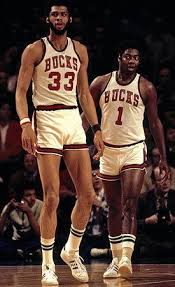 Kareem Abdul Jabbar Oscar Robertson Milwaukee Bucks Sports Basketball Nba Legends Basketball Legends