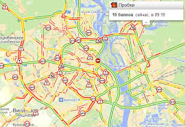 На каких улицах столицы заторы, а где можно проехать. Sostavlen Rejting Samyh Masshtabnyh Probok V Kieve Vesti