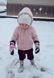 First time seeing snow 🤍 #snowday #florida