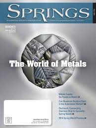 Springs Fall 2014 Vol 53 No4 By Spring Manufacturers