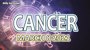 The love horoscope tells us that these people when they are really in love are very sweet, romantic, cute, they dedicate themselves almost completely to the couple and especially to the family. Cancer Horoscope Today March 9 2021 Youtube