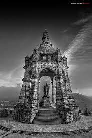 Kaiser Wilhelm Denkmal Porta Westfalica No 2 Germany Westphalia Scenery