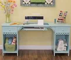 If you are looking for the ultimate dedictaed sewing workspace then anything made by the arrow brand should be on your radar. Blue Olivia By Arrow Cabinets Arrow Sewing Cabinets