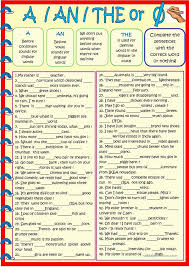 A An The Or Nothing New Grammar Practice Worksheet Free Esl Printable Worksheets Made By Grammar Practice English Writing Skills English Grammar For Kids