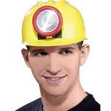 Miner S Helmet With Light 353237 Miner Helmet Hats Miner Costume