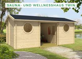 Sauna Und Wellnesshaus Twin 44 A Sauna Kaufen Sauna Saunahaus