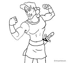 This odysseus colouring sheet might also be a great activity to accompany teaching of myths and legends. Hercules Coloring Page Coloringcrew Com