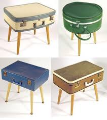 Community Post Lovely Vintage Suitcase Furniture Suitcase Furniture Upcycle Table Diy Furniture