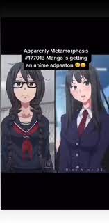 Apparenly Metamorphasis #177013 Manga is getting an anime adpaaton Nino  Nime 02 - iFunny Brazil