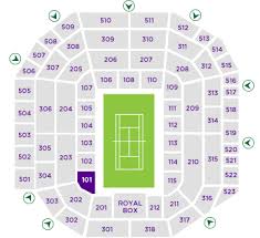 Seating Maps Open Tennis