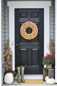 Pretty Real A Few Splashes Of Fall Mantle Pillows And Front Door Decor Front Door Fall Decor Fall Door Decorations Fall Decor
