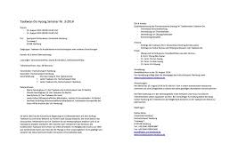 Only common local holidays are listed. 3 Taekwon Do Hyong Seminar 30 31 August 2014 Hamburg Taekwon Do Hyong Seminar