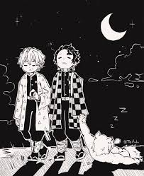 Anime Aesthetic Wallpaper Demon Slayer Black And White Tofu Toifulu Twitter In 2020 Anime Demon Anime Wallpaper Slayer Anime