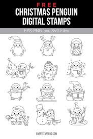 Free christmas tree digital download. Free Christmas Penguin Digital Stamps Digital Stamps Christmas Digital Stamps Free Digital Stamps