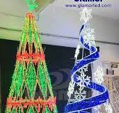 Christmas 3D waterproof outdoor indoor usage decoration tree LED motif light |Glamor China manufacturer