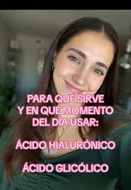 Uso del Ácido Hialurónico y Glicólico
