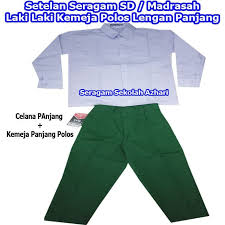 √ 55+ model baju gamis keluarga untuk lebaran terbaru 2021, eksklusif! Jual Setelan Seragam Sekolah Sd Madrasah Hijau Putih Polos Panjang Laki2 Hijau Putih Kelas 1 Kab Indramayu Sedia Seragam Sekolah Tokopedia