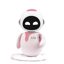 Eilik Emo Toys a Interactive Intelligent Companion of Pet Robot Kids  Accompany Blue and pink