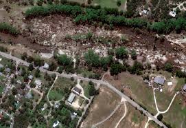 Satellite photos show before and after Texas flooding - CBS News
