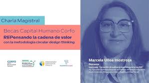 Charla Magistral de Marcela Ulloa "REPensando la cadena de valor con  Circular Design Thinking"