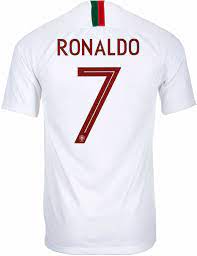 Available in a range of colours and styles for men, women, and everyone. 2018 19 Nike Cristiano Ronaldo Portugal Away Jersey Soccerpro