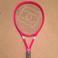 (marie claire also reported that jenner posted a photo of a chanel tennis ball to her instagram story a few weeks ago.) Chanel Other Pink Chanel Tennis Racket Poshmark