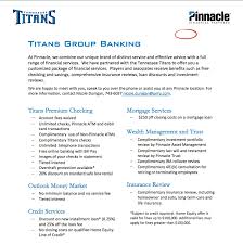 Pinnacle bank 11400 lebanon rd mount juliet tn 37122. Pinnacle Bank Titans Package