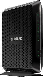 Netgear Nighthawk Dual Band Ac1900 Router With 24 X 8 Docsis 3 0 Cable Modem Black C7000 100nas Best Buy Cable Modem Modem Router Netgear