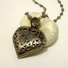 Vintage Heart Locket Heart Locket Heart Jewelry Vintage Wedding Jewelry