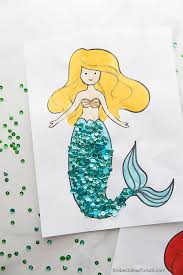 Streamers are especially perfect for mermaid birthday parties because they mimic the ocean waves. 9 Now Ideas Mermaid Crafts For Kids Make And Takes