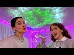 Led ceiling lights help in diffusing the lighting effects and the panels can be installed according to one's need and convenience. Diy Tiktok Cloud Ceiling 2021 Easy Step By Step Brittany Xavier Youtube