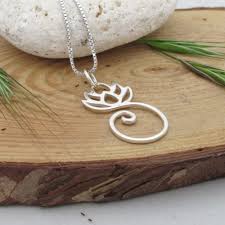 Shop online with free delivery on all uk orders over £30. Sterling Silver Lotus Flower Pendant