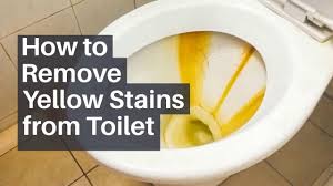 Baking soda is a household product that is readily available. How To Remove Yellow Stains From Toilet Youtube