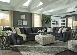 This sofa's high quality polyester fabric is available in black and dark gray, allowing options to fit any room decor. Modern Sectional Living Room Furniture 4p Dark Gray Fabric Sofa Couch Set Ig2g Ebay